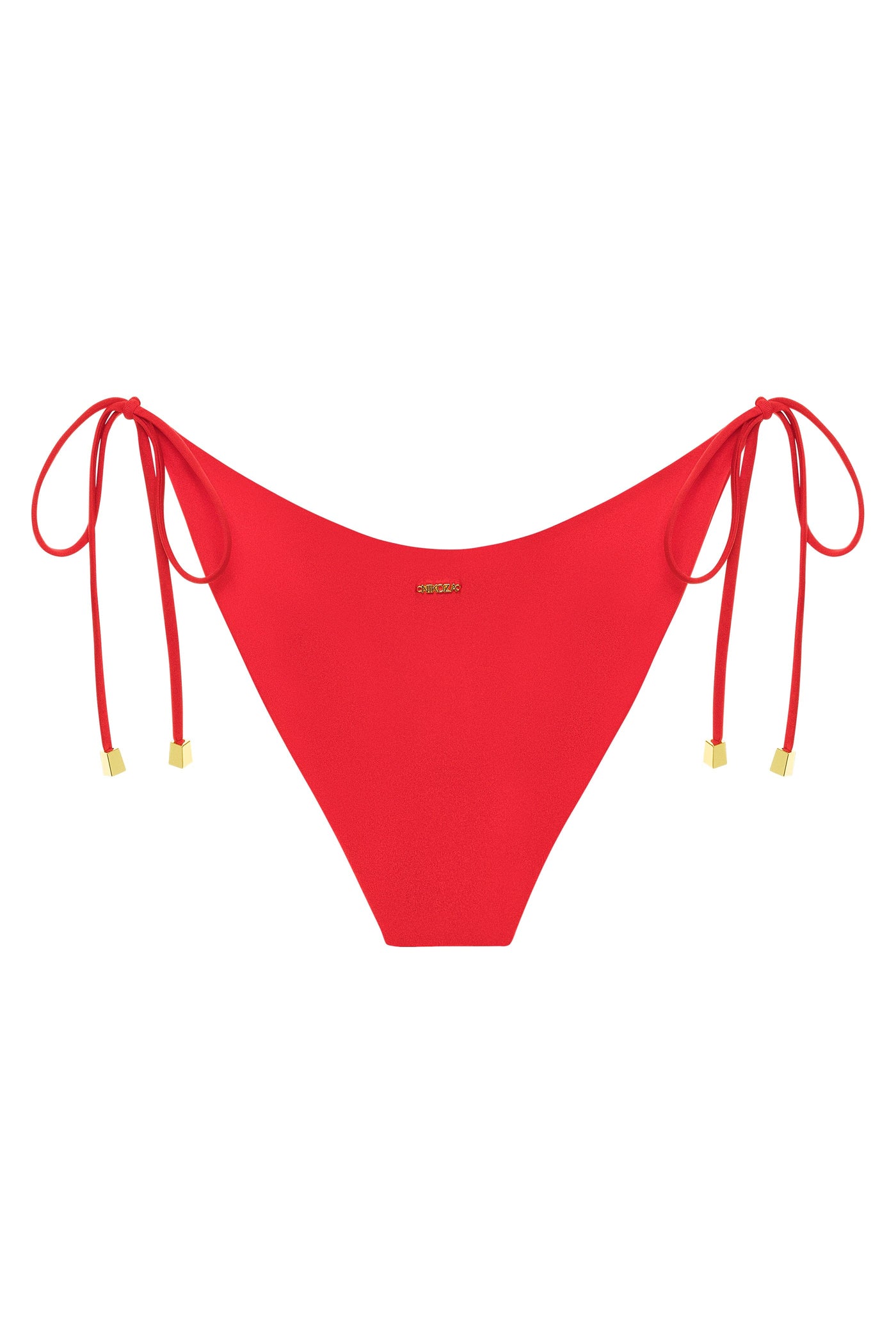 bikini bottom Camila Red Bottom 2023 Cattleya Fuchsia/Black Reversible Tie Side Bikini Bottom Olga Nikoza Swimwear