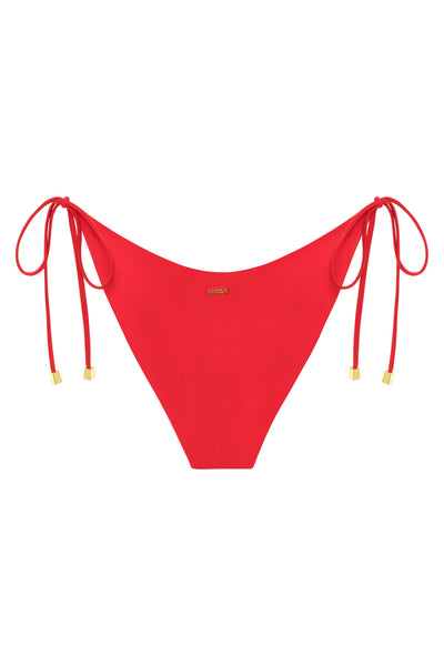 bikini bottom Camila Red Bottom 2023 Cattleya Fuchsia/Black Reversible Tie Side Bikini Bottom Olga Nikoza Swimwear